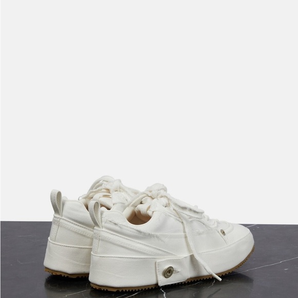 NWOT Loewe Deconstructed Denim Sneakers - Sz 41 - Picture 3 of 5